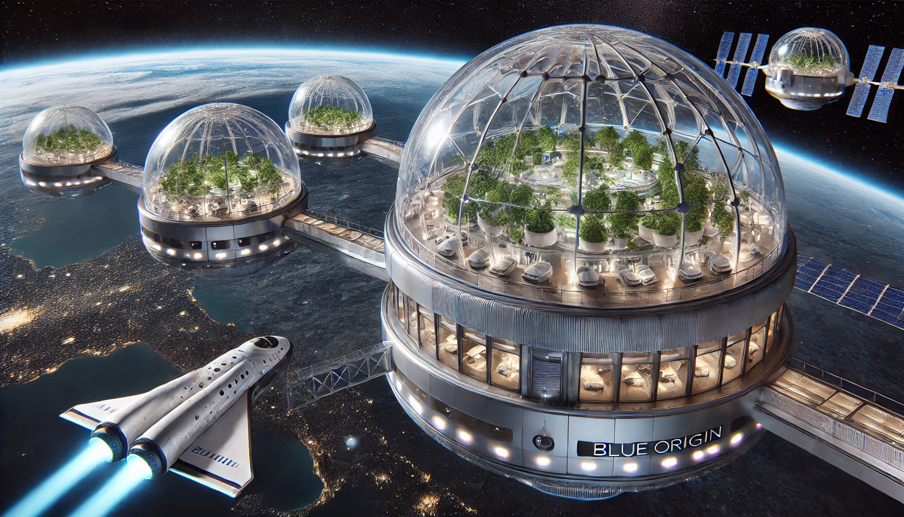 بلو أوريجين تكشف عن خطط لإنشاء فنادق فضائية: مستقبل السياحة الفضائية أصبح هنا!